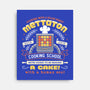 Mettaton Cooking School Crest-None-Stretched-Canvas-LAGELANTEE
