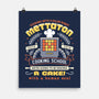 Mettaton Cooking School Crest-None-Matte-Poster-LAGELANTEE