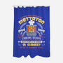 Mettaton Cooking School Crest-None-Polyester-Shower Curtain-LAGELANTEE