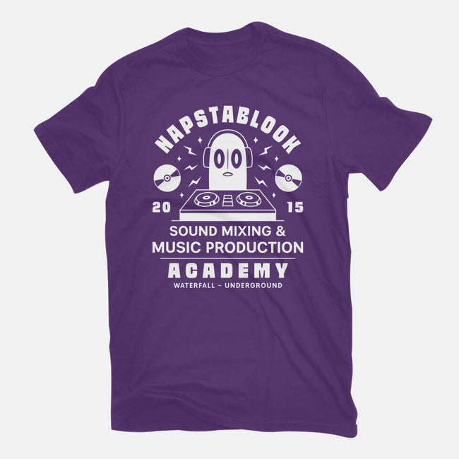 Napstablook Sound Mixing Emblem-Mens-Basic-Tee-LAGELANTEE