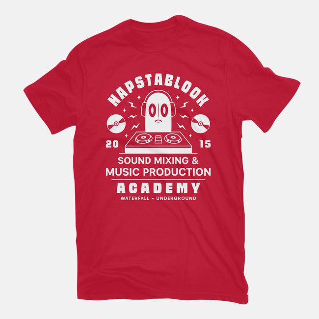Napstablook Sound Mixing Emblem-Womens-Fitted-Tee-LAGELANTEE