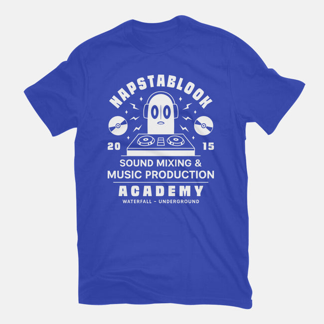 Napstablook Sound Mixing Emblem-Womens-Fitted-Tee-LAGELANTEE
