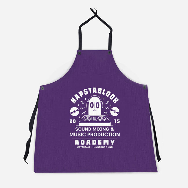 Napstablook Sound Mixing Emblem-Unisex-Kitchen-Apron-LAGELANTEE