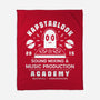 Napstablook Sound Mixing Emblem-None-Fleece-Blanket-LAGELANTEE