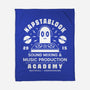 Napstablook Sound Mixing Emblem-None-Fleece-Blanket-LAGELANTEE