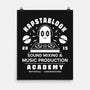 Napstablook Sound Mixing Emblem-None-Matte-Poster-LAGELANTEE