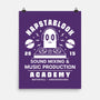 Napstablook Sound Mixing Emblem-None-Matte-Poster-LAGELANTEE