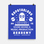 Napstablook Sound Mixing Emblem-None-Matte-Poster-LAGELANTEE