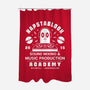 Napstablook Sound Mixing Emblem-None-Polyester-Shower Curtain-LAGELANTEE