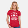 Napstablook Sound Mixing Emblem-Womens-Fitted-Tee-LAGELANTEE