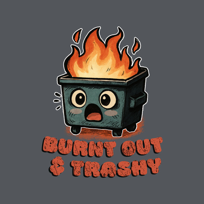 Burnt Out And Trashy-None-Adjustable Tote-Bag-Lorets