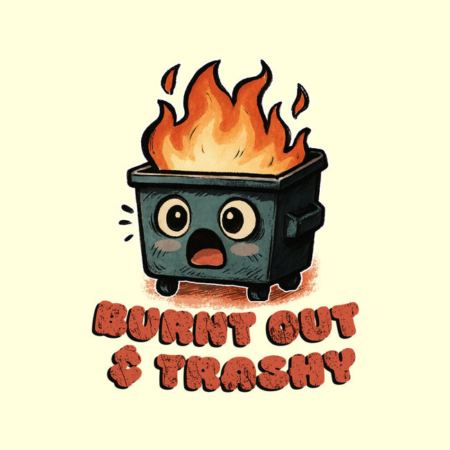 Burnt Out And Trashy-None-Adjustable Tote-Bag-Lorets