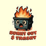 Burnt Out And Trashy-None-Adjustable Tote-Bag-Lorets
