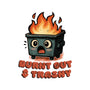 Burnt Out And Trashy-Youth-Crew Neck-Sweatshirt-Lorets