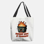 Burnt Out And Trashy-None-Basic Tote-Bag-Lorets