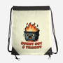 Burnt Out And Trashy-None-Drawstring-Bag-Lorets