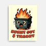Burnt Out And Trashy-None-Stretched-Canvas-Lorets