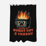 Burnt Out And Trashy-None-Polyester-Shower Curtain-Lorets