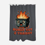 Burnt Out And Trashy-None-Polyester-Shower Curtain-Lorets