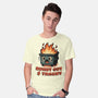 Burnt Out And Trashy-Mens-Basic-Tee-Lorets