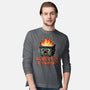 Burnt Out And Trashy-Mens-Long Sleeved-Tee-Lorets