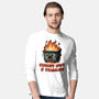 Burnt Out And Trashy-Mens-Long Sleeved-Tee-Lorets