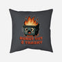 Burnt Out And Trashy-None-Removable Cover w Insert-Throw Pillow-Lorets