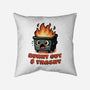 Burnt Out And Trashy-None-Removable Cover w Insert-Throw Pillow-Lorets