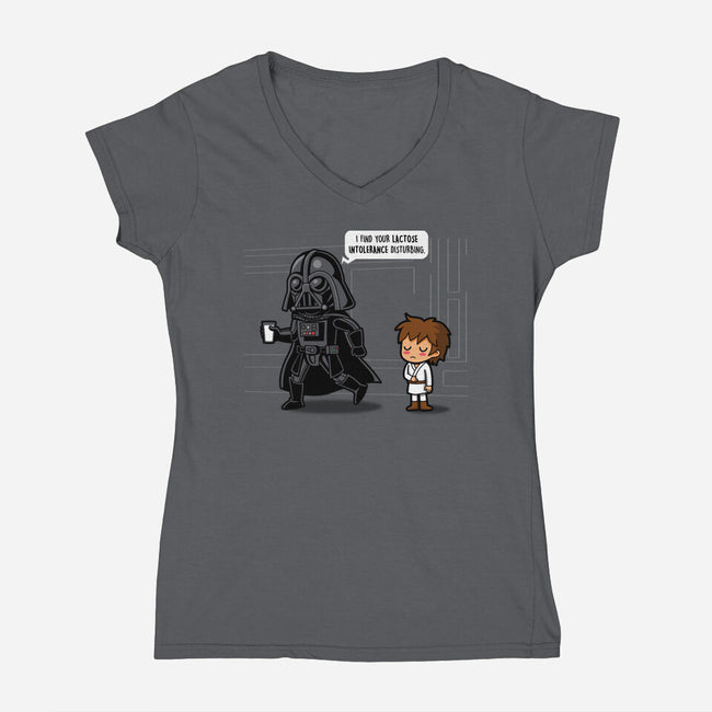Dad Duties-Womens-V-Neck-Tee-Boggs Nicolas