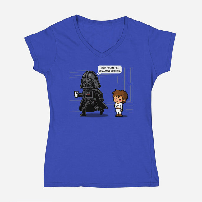 Dad Duties-Womens-V-Neck-Tee-Boggs Nicolas