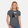 Dad Duties-Womens-Fitted-Tee-Boggs Nicolas