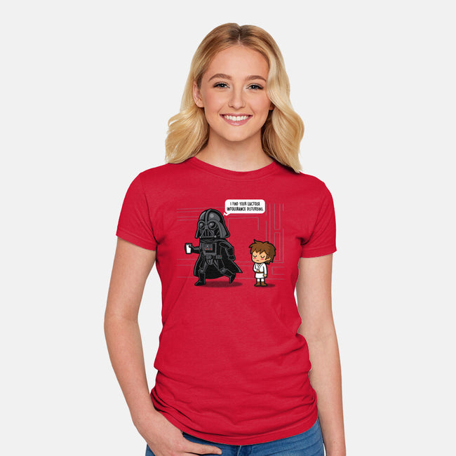 Dad Duties-Womens-Fitted-Tee-Boggs Nicolas