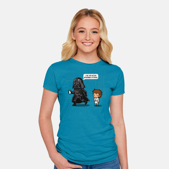 Dad Duties-Womens-Fitted-Tee-Boggs Nicolas