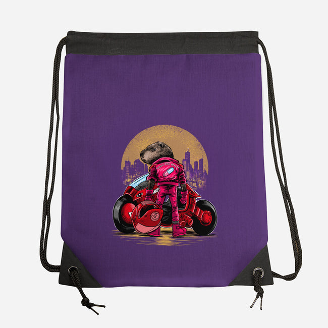 Capybira-None-Drawstring-Bag-zascanauta