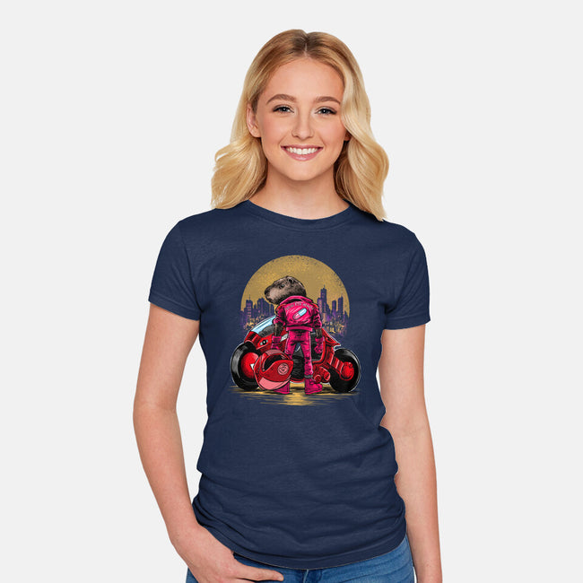 Capybira-Womens-Fitted-Tee-zascanauta