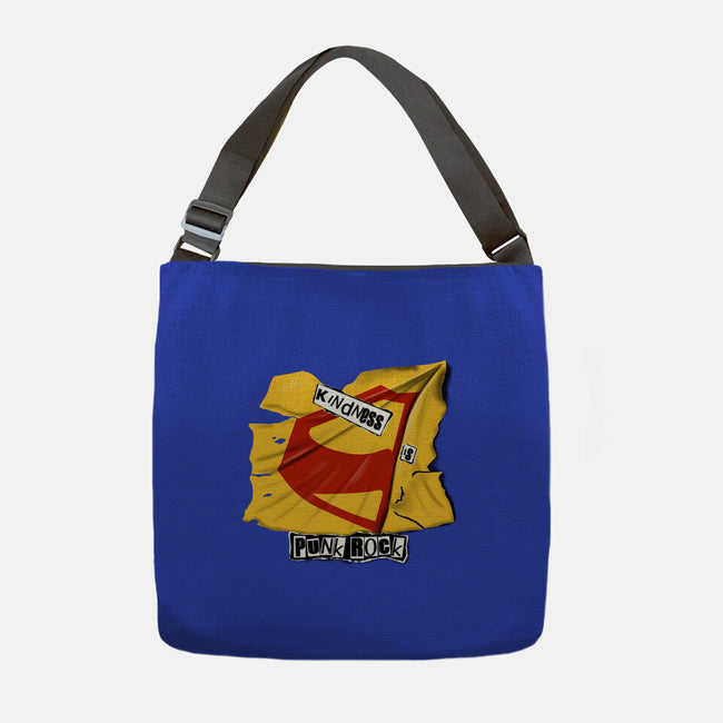 Kindness Is Punk Rock-None-Adjustable Tote-Bag-Soletine