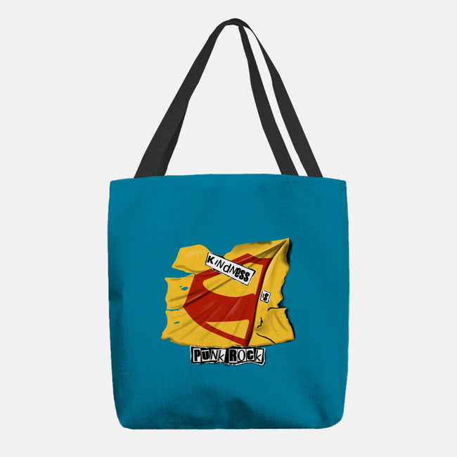Kindness Is Punk Rock-None-Basic Tote-Bag-Soletine