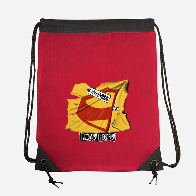 Kindness Is Punk Rock-None-Drawstring-Bag-Soletine
