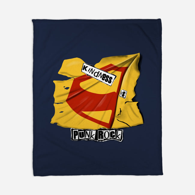 Kindness Is Punk Rock-None-Fleece-Blanket-Soletine
