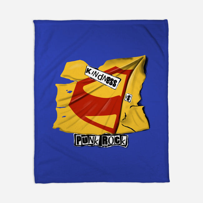 Kindness Is Punk Rock-None-Fleece-Blanket-Soletine