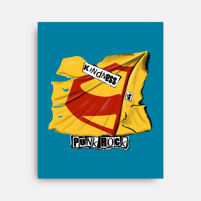 Kindness Is Punk Rock-None-Stretched-Canvas-Soletine