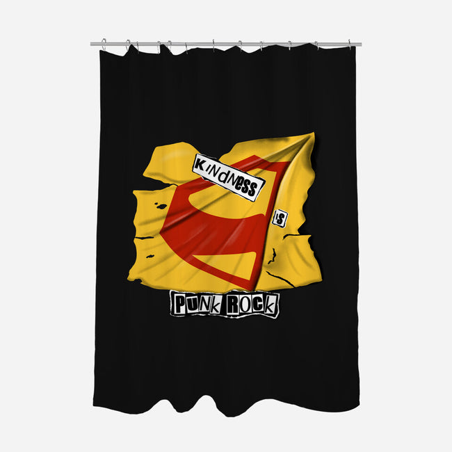 Kindness Is Punk Rock-None-Polyester-Shower Curtain-Soletine