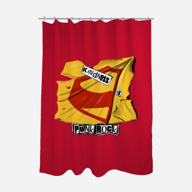 Kindness Is Punk Rock-None-Polyester-Shower Curtain-Soletine