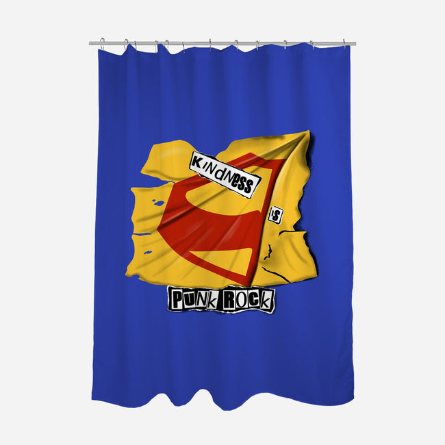 Kindness Is Punk Rock-None-Polyester-Shower Curtain-Soletine