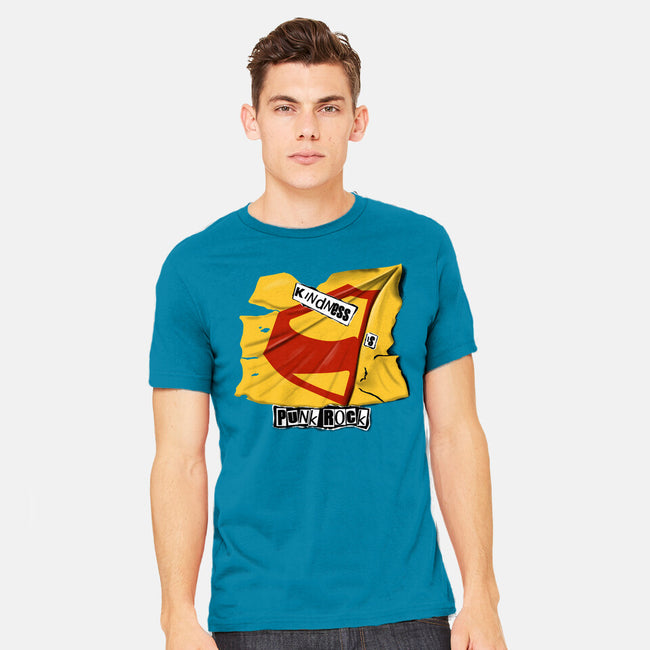 Kindness Is Punk Rock-Mens-Heavyweight-Tee-Soletine