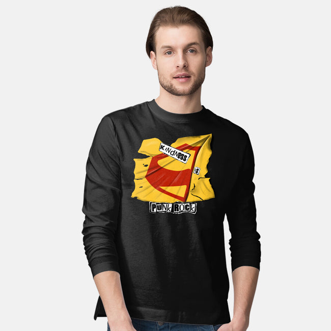 Kindness Is Punk Rock-Mens-Long Sleeved-Tee-Soletine