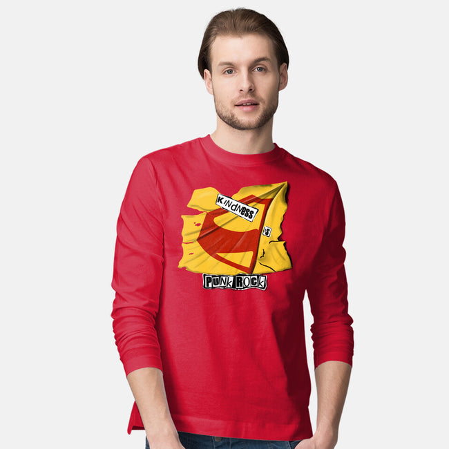 Kindness Is Punk Rock-Mens-Long Sleeved-Tee-Soletine