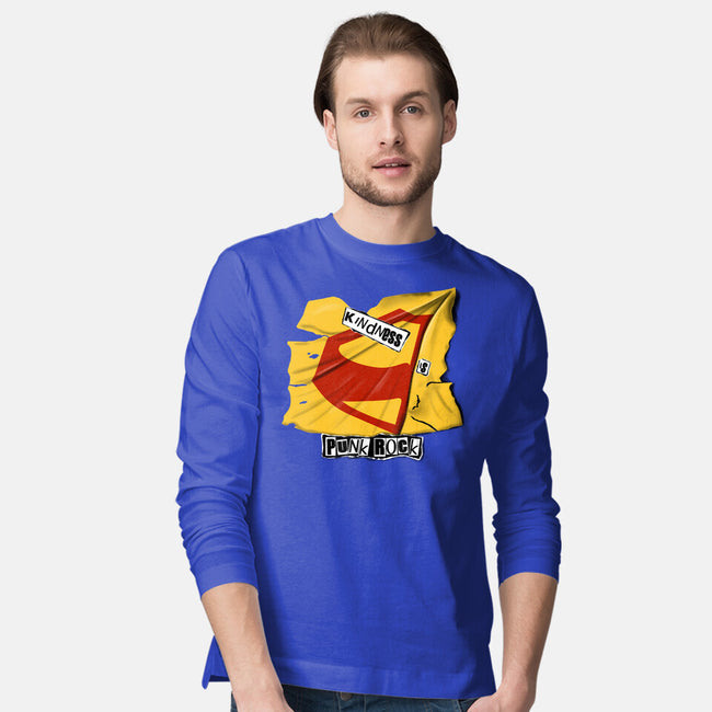 Kindness Is Punk Rock-Mens-Long Sleeved-Tee-Soletine