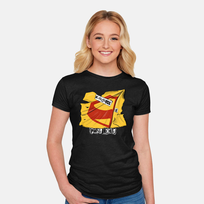 Kindness Is Punk Rock-Womens-Fitted-Tee-Soletine