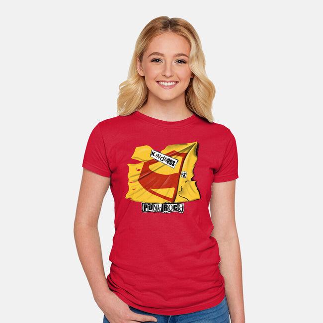 Kindness Is Punk Rock-Womens-Fitted-Tee-Soletine